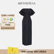 CAROLINA HERRERA 真丝罗缎长礼服 P00744436 黑色 L