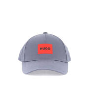 HUGO HUGO男款棒球帽对比色logo贴片 灰色 TU