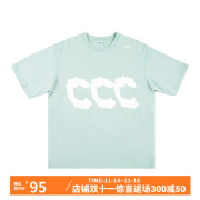 Crying center 哭喊中心 3C Crying Center标准logo TEE 薄荷绿 XS