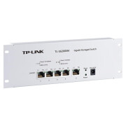 普联（TP-LINK） 5口/8口/9口千兆弱电箱POE交换机 模块支持 网线供电安防 TL-SG2005M 5口千兆