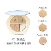 彩棠彩棠三色遮瑕盘面部遮瑕膏斑点痘印泪沟黑眼圈 #01鹅绒盘适合暖调自然送指扑