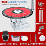 好厨官 【送货上门】高端气化炉柴火炉柴火灶农村烤火炉家用取暖炉室内无烟柴火炉子汽化炉柴煤两用炉气化炉 0.8米防爆单层（专烧柴）