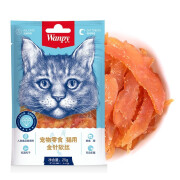 Wanpy顽皮猫零食金针软丝宠物幼猫成猫猫咪零食肉干肉条 金针软丝25g1小袋