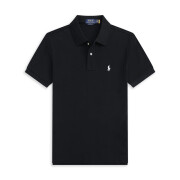 POLO SPORT RALPH LAUREN新款拉夫劳伦POLO衫短袖体恤男小马标刺绣RL纯棉经典商务男装 01黑色 s建议100-120斤