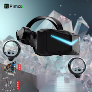 PiMAX 小派 Crystal水晶8K超清VR眼镜水晶light PCVR一体机3D智能 小派水晶 8K超清【PCVR&一体机双模式】