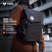 VSGO微高黑鹞摄影包16L双肩微单反相机包镜头数码笔记本收纳包多功能城市通勤防盗背包