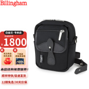 白金汉（Billingham） Compact/Pola/Airline摄影包Q相机包单肩微单包便携复古包卡片机G7X3包索尼/徕卡适用 Compact黑色黑色皮革500501-01