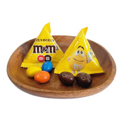 M&M'S花生牛奶巧克力豆散装250g三角包MM豆婚庆结婚喜糖零食品 M豆散装-花生250g（约17包)