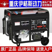 关谷（SEKITANI）重庆4kw小型汽油发电机家用单相220V三相380伏5/6/8KW/10千瓦12KW 4KW手启动烧汽油220V重庆伊格斯