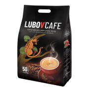 琉鲍菲 LUBOV马来西亚进口猫屎咖啡速溶850g三合一LUBOV固体饮料冲饮品50小袋 三合一猫屎咖啡味850g