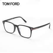 汤姆福特（TOM FORD）眼镜架男FT5831-F-B时尚板材方形平光镜黑框近视眼镜架男 001 黑色