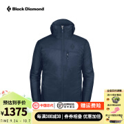 Black Diamond 男款健进复合式连帽棉夹克 LM37 深蓝色-410 S