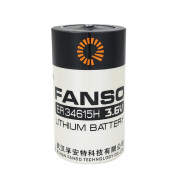 FANSO孚安特电池ER34615H 3.6v物联网设备 水表智能仪器1号D型电池组 孚安特ER34615H/36V 单体电池