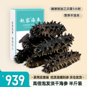 赵家 淡干海参 250g 16-25只 红岛底播刺参 家用实惠装 海鲜水产干货