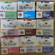 雪诗雅（Schesir）【新品主食罐6】雪诗雅主食猫罐头成幼猫湿粮营养增肥70g/85g 【6罐】水煮三文鱼85g_到25.4