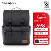 新秀丽（Samsonite）双肩包男士电脑背商务休闲通勤书包大容量送男友老公礼物\TT1 黑色|净重0.9kg