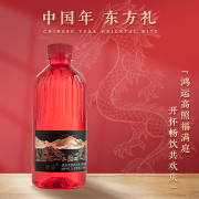 苏帝克东天然苏打水蓝瓶500ml*48瓶/4箱弱碱性水小分子团水无蔗糖0卡 红龙限定款