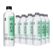 依能锌强化苏打水饮料 白桃味 无糖无汽弱碱 500ml*12/24瓶 纤苏打青柠味500ml*12瓶