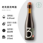 3泉比利时原装进口3泉（3Fonteine）精酿啤酒三泉酸啤血月樱桃老贵兹 老克里克啤酒 375mL 1瓶