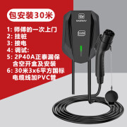 EV专用于奥迪A6L混动Q2L Q4 Q5 e-tron新能源充电桩器枪7KW壁挂式 壁挂式-常规款-即插即充【包基础安装】