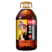 仙餐牌仙餐低芥酸小榨原香菜籽油5L  压榨食用油农家自榨菜油家用