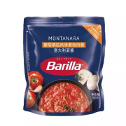 百味来（Barilla）百味来蒙塔纳拉风味蘑菇肉酱250g*2袋意大利面酱意粉面番茄酱