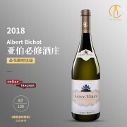 亚伯必修酒庄（ALBERT BICHOT）阿尔伯特 勃艮第亚伯必修Albert Bichot 长笛酒庄 干白葡萄酒 圣韦朗村庄级2018 单支装