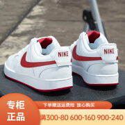 NIKE耐克男鞋2024春新款Court Vision轻便学院风板鞋透气运动休闲鞋 HF1744-101/红勾/轻便易打理 42