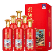 浏阳河 酱香型白酒 53度 500mL 6瓶 1956