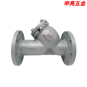 京信达铸钢法兰Y型过滤器GL41H-16C WCB材质 管道除污器DN100 DN5 DN15(中型) 铸钢