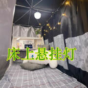 东弧宿舍床上挂灯床上灯悬挂床帘内灯上铺灯用灯寝室小夜灯蚊帐内用灯 充电遥控款三色光【2400毫安】