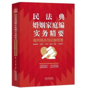 2023新书 民法典婚姻家庭编实务精要 裁判观点与证据梳理 吴振坤 理 吴振坤