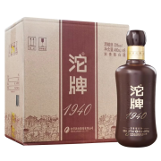 沱牌舍得 沱牌1940 50度480ml 浓香型白酒 宴请送礼佳品 50度 480mL 6瓶 整箱【咖啡色】