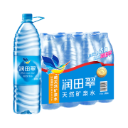 润田翠天然矿泉水 弱碱性水 家庭饮用水 1.5L*8瓶