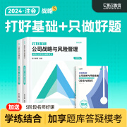 现货速发可选科目】2024斯尔教育注册会计师cpa会计审计财管教材打好基础只做好题2件套金鑫松名师经济法战略税法讲义题库历年真题习题官方旗舰店 战略 24打好基础只做好题套装