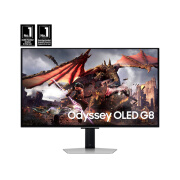 三星（SAMSUNG）32 英寸奥德赛 Odyssey OLED G8 (G80SD) 4K UHD 240Hz 0.03ms 智能游戏显示器 时尚金属设计24新