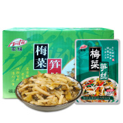 宏绿包邮宏绿小菜6口味30袋梅菜笋丝香脆笋干佐餐下饭榨菜配粥开 80克梅菜笋丝*30袋