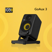 KRK GoAux 3专业监听音箱工作室录音棚DJ打碟3寸蓝牙便携音响 黑色