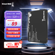 长城（Great Wall) 240GB SSD固态硬盘 SATA3.0接口 读速520MB/S台式机/笔记本通用 GW520系列