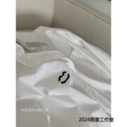 POLO SPORT RALPH LAUREN官i方旗艦i店拉夫劳伦白衬衫女长袖简约百搭宽松春秋季小翻领休闲刺绣衬衣外穿 白色主图款 无垫肩面料微透 s