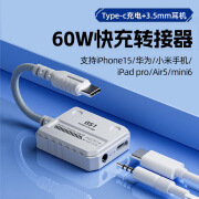 浦记（PLEXTONE）GSMAX快充电适用苹果平板ipadpro西伯利亚USB电脑耳机转接器typec 浦记GS1二合一直头版