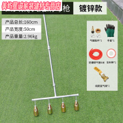 适之火焰枪消毒喷火枪多头火枪液化气喷枪头煤气喷火器养殖场猪圈高温 四头款(镀锌喷头)