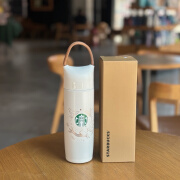 星巴克（Starbucks）杯子24年秋意周年系列不锈钢保温杯提手杯盖户外车载随行杯 车载随行杯 0ml