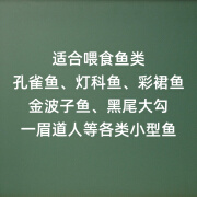 意牌孔雀鱼饲料鱼食小颗粒红绿灯小型鱼粮斗鱼金鱼观赏热带鱼食通用型 0..2mm适合0.5~3cm||0.6mm适合3