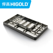 悍高（HIGOLD）L系列工具篮拉格斐橱柜收纳衣柜抽屉抽中抽阻尼抽拉缓冲 型号308263柜体350mm