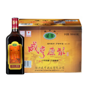 咸亨绍兴黄酒原浆十年陈酿 手工冬酿 绍兴酒老酒米酒 整箱装过节送礼 原浆十年陈 500mL 12瓶 整箱装