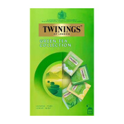 川宁（TWININGS）川宁twinings薄荷柠檬茉莉绿茶四种风味20包绿茶精选组合袋泡茶包 绿茶精选装20片*1盒(到27年1月)