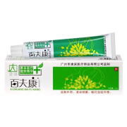 百夫康康采艾荘百夫康皮肤抑菌膏20g 百夫康软膏止痒乳膏百肤康 20g 1支