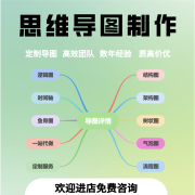 思维导图制作代做设计鱼骨图流程图制作脑图框架图制作美化 标准 标准