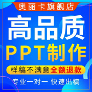 ppt制作代做定制美化修改企业宣传帮做汇报说课课件设计总结述职 红色